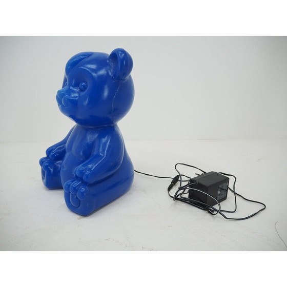 Image 1 of Vintage Bear plastic tafellamp, jaren 1990