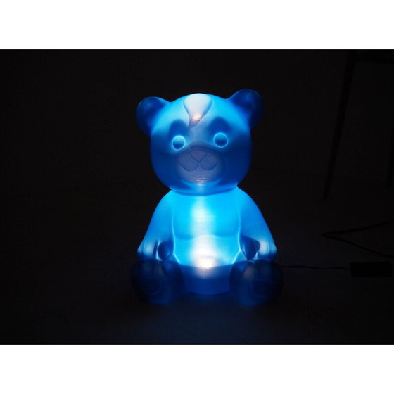 Image 1 of Vintage Bear plastic tafellamp, jaren 1990