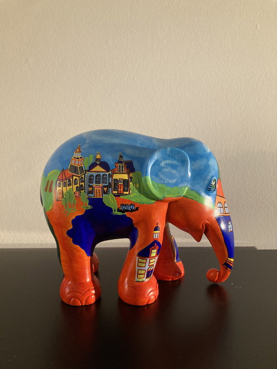 Image 1 of Ootmarsum Olifant Handgeschilderd Met Certificaat