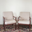2 Vintage Fauteuils 