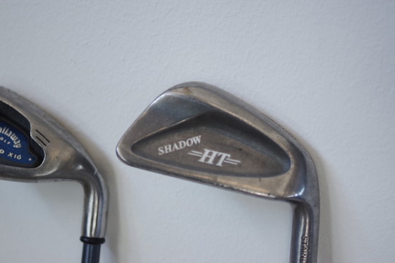 Image 1 of 1980S Cobra Golftas Met 12 Gemengde Merk Clubs - Vintage Golfset Voor Verzamelaars & Liefhebbers