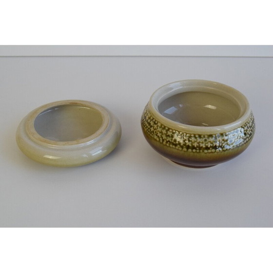 Image 1 of Geglazuurde keramieken doos door Ditmar Urbach, Tsjecho-Slowakije 1960