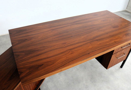 Image 1 of Vintage Teak Directiebureau 