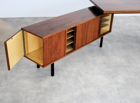 Image 1 of Vintage Teak Directiebureau 