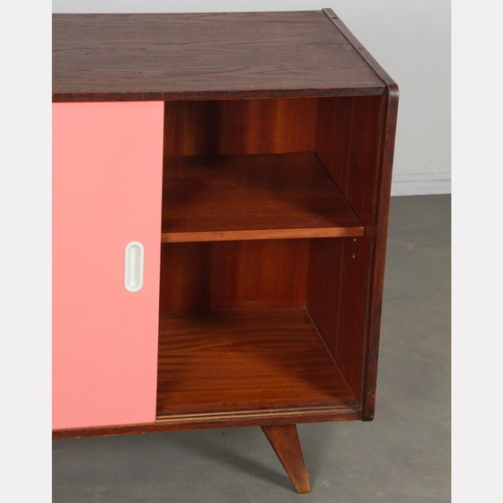 Image 1 of Vintage donker eikenhouten ladekast van Jiri Jiroutek, model U-452, 1960