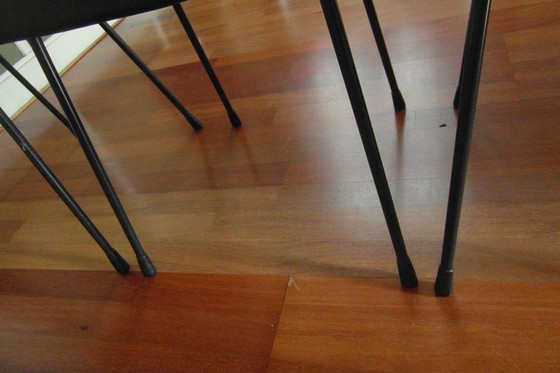 Image 1 of 4x Gispen K 12 Eetkamerstoelen