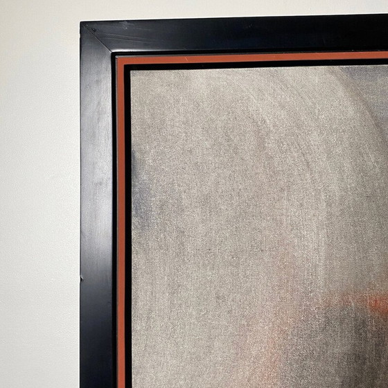 Image 1 of Vintage schilderij "Utopia misschien" door Isabelle de Duve, 1988