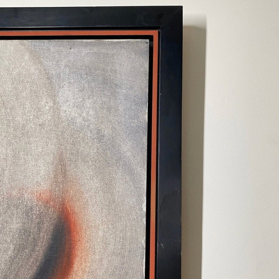 Image 1 of Vintage schilderij "Utopia misschien" door Isabelle de Duve, 1988