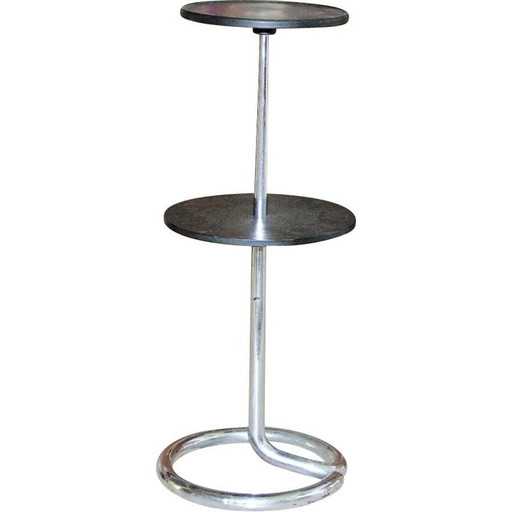 Vintage rooktafel uit stablet, Frankrijk 1925