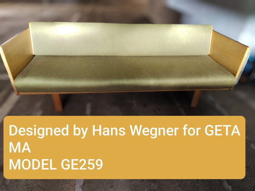 Dagbed Ge259 Getama van Hans Wegner