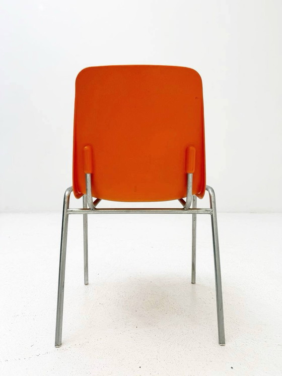 Image 1 of 6 stapelbare stoelen Mid Century, Helmut Starke, 1960