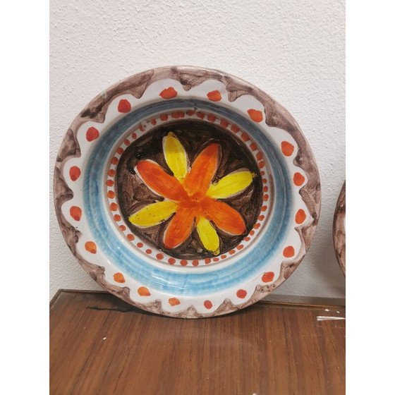 Image 1 of Paar oude keramische borden van Giovanni De Simone