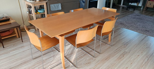 Arco Design Eettafel En Stoelen