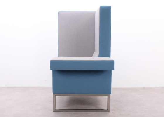 Image 1 of Casala Palau Bricks fauteuil blauw/grijs