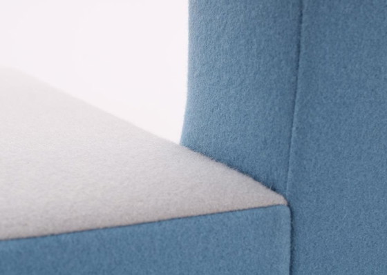 Image 1 of Casala Palau Bricks fauteuil blauw/grijs