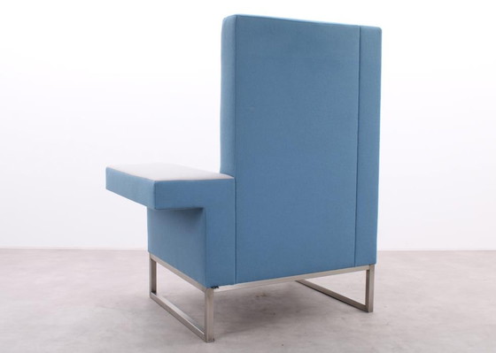 Image 1 of Casala Palau Bricks fauteuil blauw/grijs