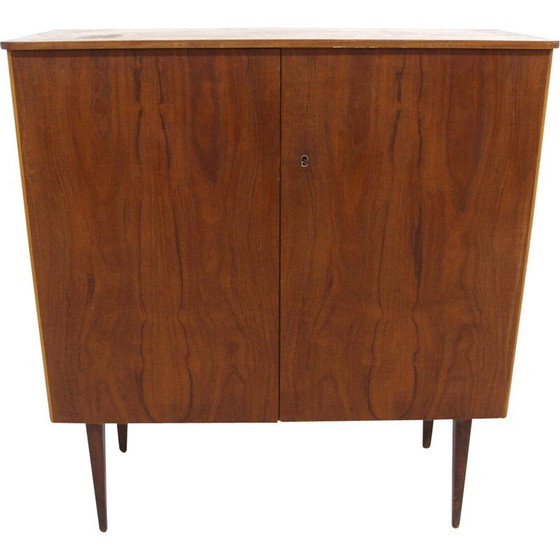 Image 1 of Vintage scandinavische teakhouten kast, Zweden 1960