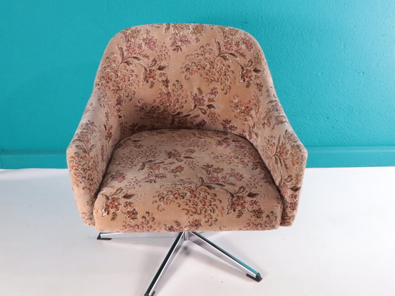 Image 1 of Vintage draaifauteuil, jaren 60, Duitsland