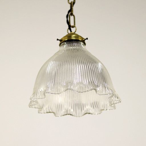 Art Deco Holophane Hanglamp