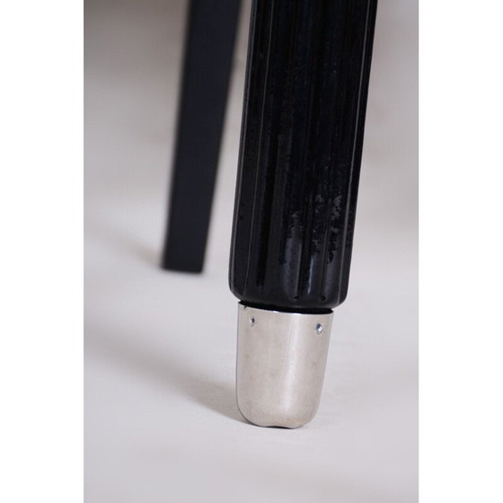 Image 1 of Paar vintage witte Art Deco eetkamerstoelen, Frankrijk jaren 1920