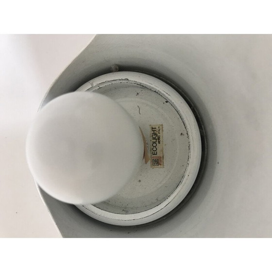 Image 1 of Vintage lamp in gelakt aluminium voor Milano Corp - jaren 1970