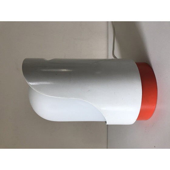 Image 1 of Vintage lamp in gelakt aluminium voor Milano Corp - jaren 1970