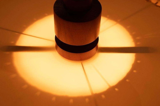 Image 1 of Japandi hanglamp 70s vintage minimalist boho pendant