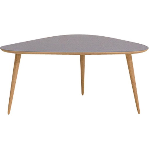 Vintage middernachtblauwe laminaat salontafel, Frankrijk