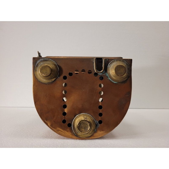 Image 1 of Vintage koperen lantaarn van Ouvrard et Villars, Frankrijk
