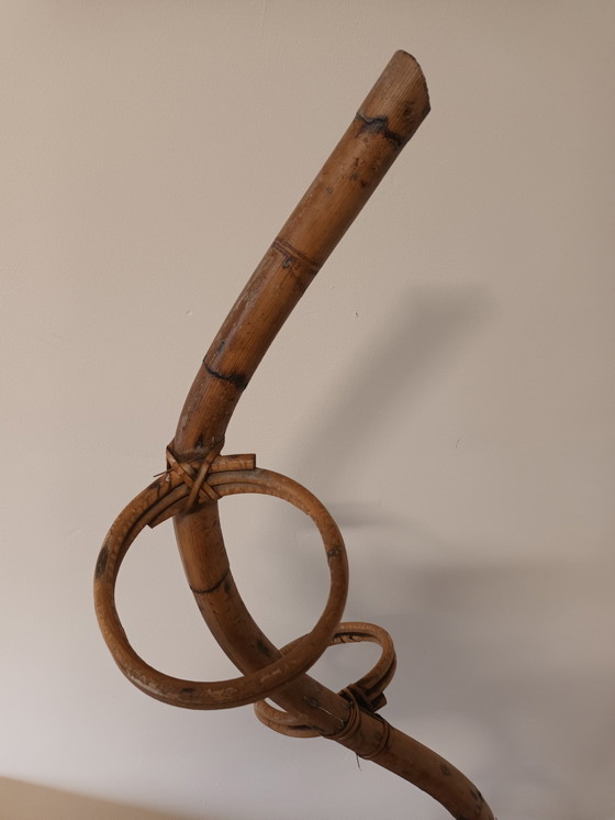 Image 1 of Rotan Plantenstandaard Slang