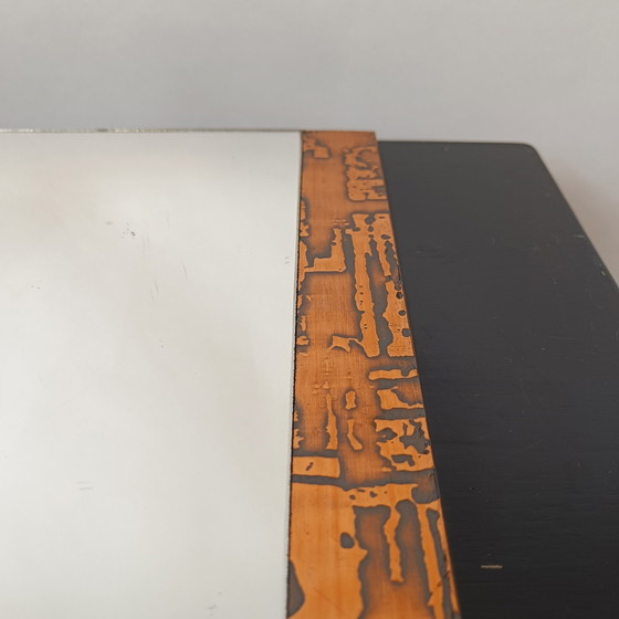 Image 1 of Mid-Century Spiegel – Koper Relief 