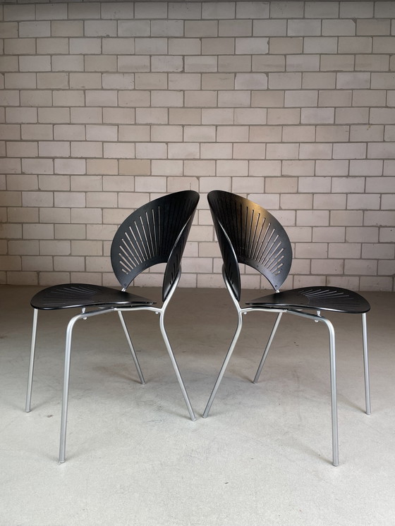 Image 1 of 4X Trinidad Chair 3398 By Nanna Ditzel Van Fredericia Furniture