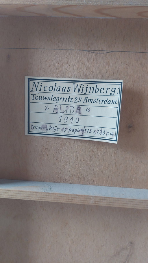 Nicolaas Wijnberg - Alida