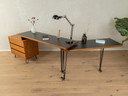 vintage bureau uitschuifbaar