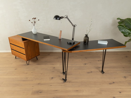 Image 1 of vintage bureau uitschuifbaar