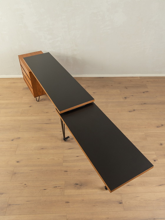 Image 1 of vintage bureau uitschuifbaar