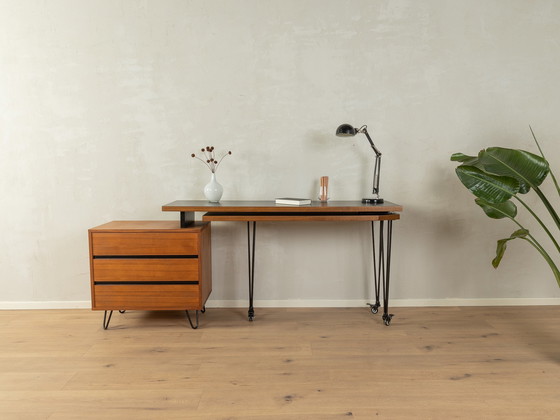 Image 1 of vintage bureau uitschuifbaar