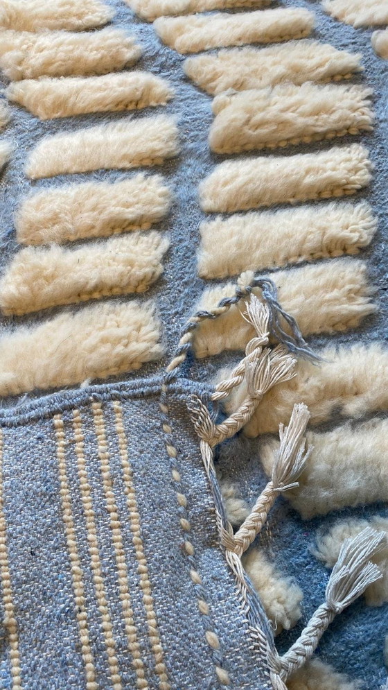 Image 1 of Luxe Handgemaakte Berber Tapijt – Authentiek & Zacht