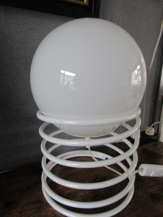 Image 1 of Vintage Jaren 70 Woja Tafel Bollamp