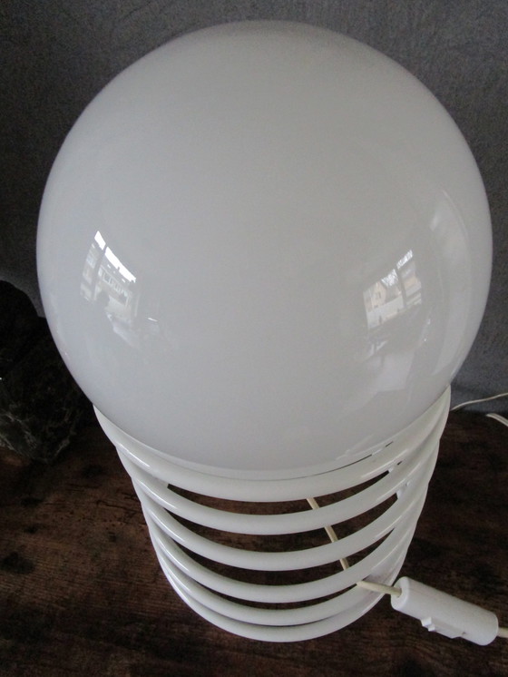 Image 1 of Vintage Jaren 70 Woja Tafel Bollamp