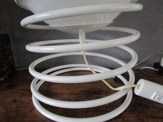 Image 1 of Vintage Jaren 70 Woja Tafel Bollamp