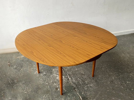 Image 1 of Schreiber Meubelen Eettafel En Eetkamerstoelen