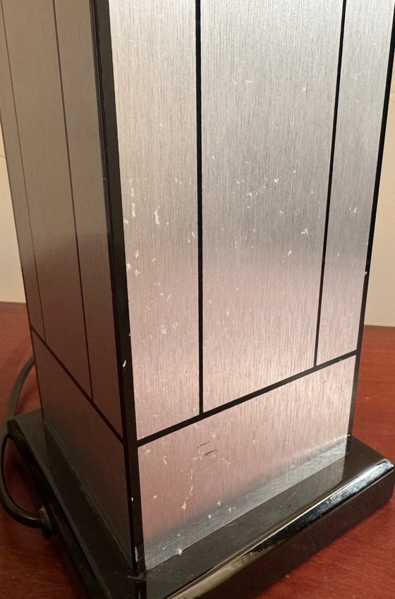Image 1 of Lamp 70s Geborsteld Aluminium