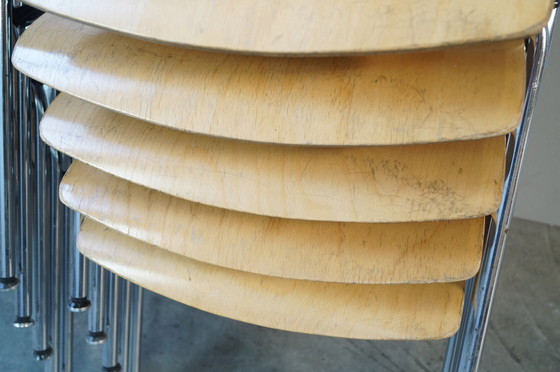 Image 1 of 10x Interstuhl design stoelen, set