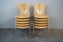10x Interstuhl design stoelen, set