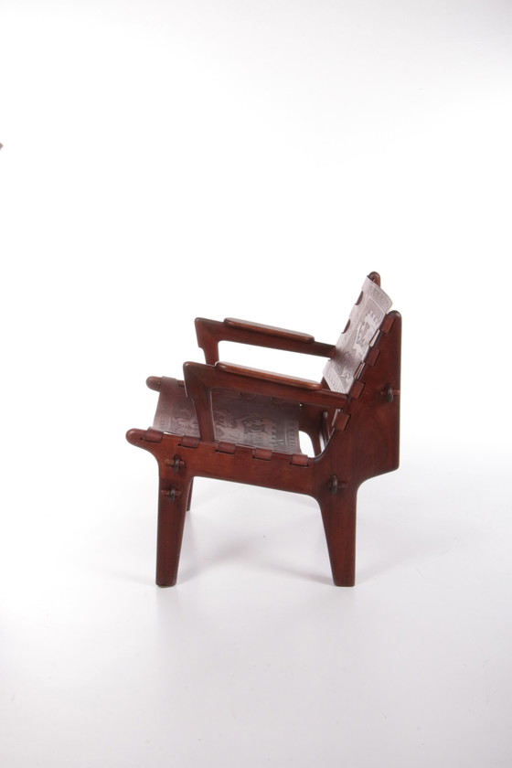 Image 1 of Angel Pazmino Vintage Design rocking chair design by Angel Pazmino, 1960