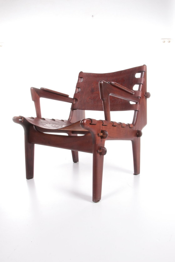 Image 1 of Angel Pazmino Vintage Design rocking chair design by Angel Pazmino, 1960