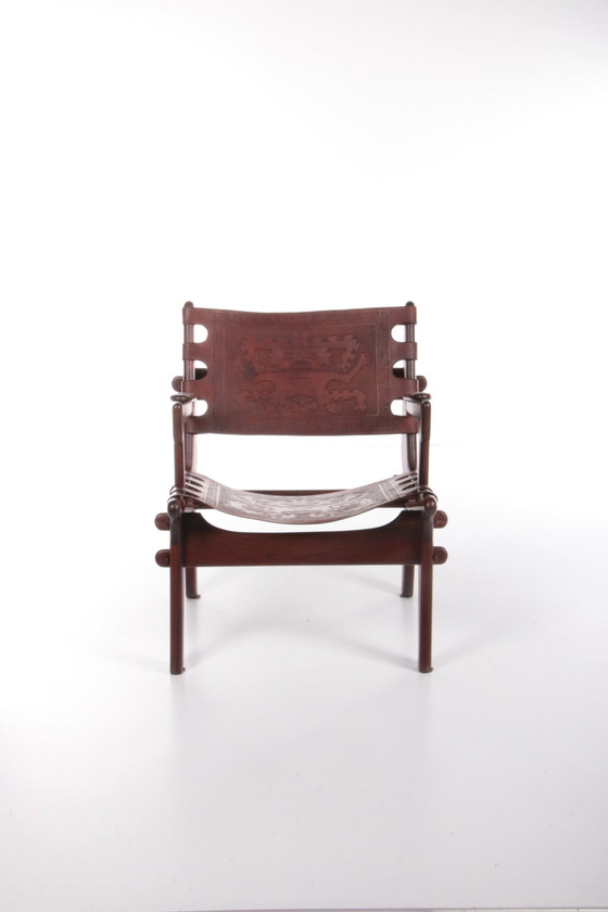 Image 1 of Angel Pazmino Vintage Design rocking chair design by Angel Pazmino, 1960