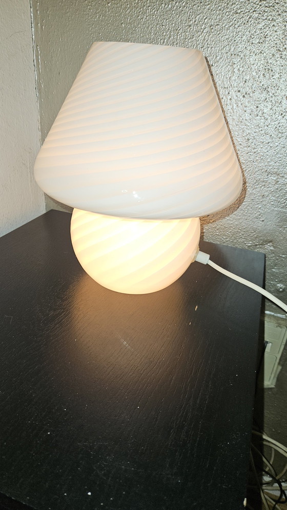 Image 1 of 70'S Mushroom Swirl Lamp