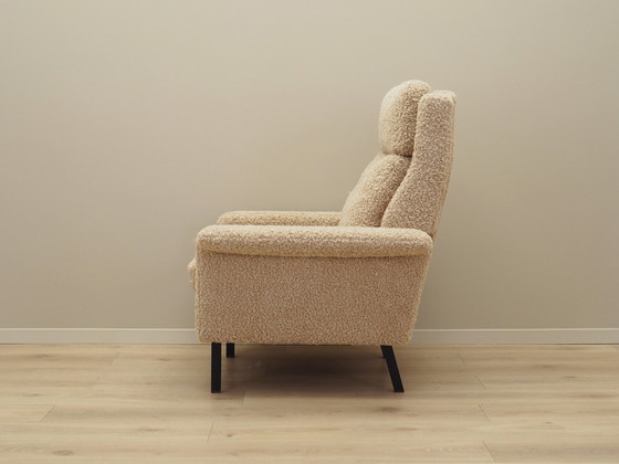 Image 1 of Beige fauteuil, Deens ontwerp, 1960S, Ontwerper: Arne Vodder, Fabrikant: Fritz Hansen